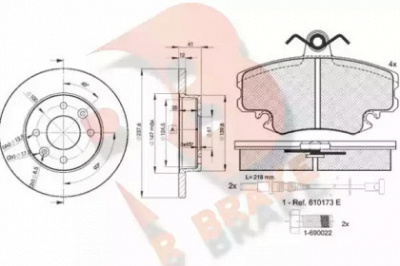 R BRAKE 3r09934705 -